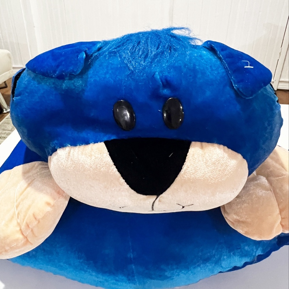 Large Blue Plush Pillow Pet